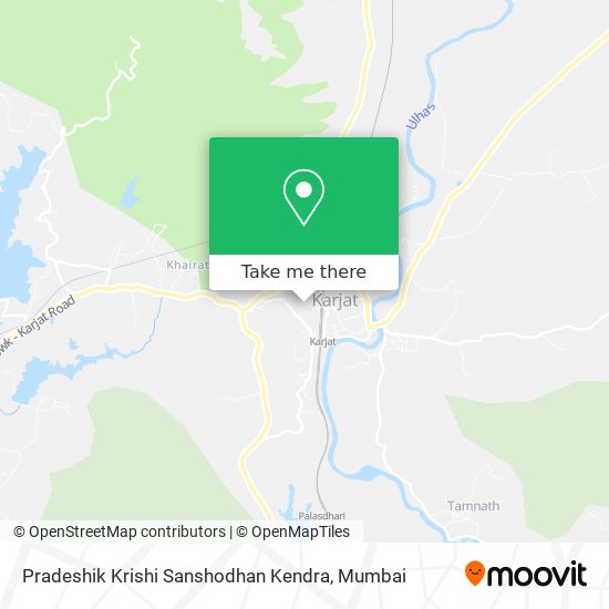 Pradeshik Krishi Sanshodhan Kendra map