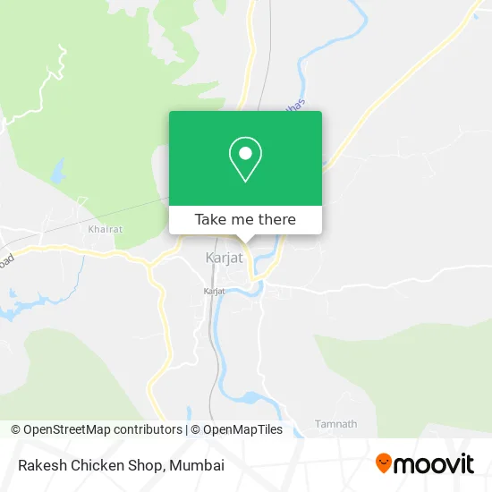 Rakesh Chicken Shop map