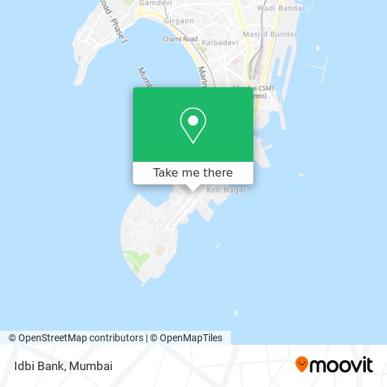 Idbi Bank map