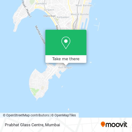 Prabhat Glass Centre map