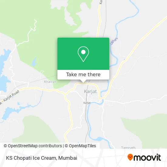KS Chopati Ice Cream map