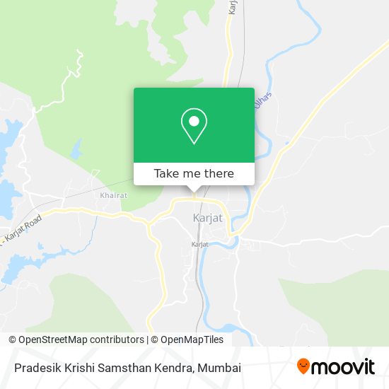Pradesik Krishi Samsthan Kendra map
