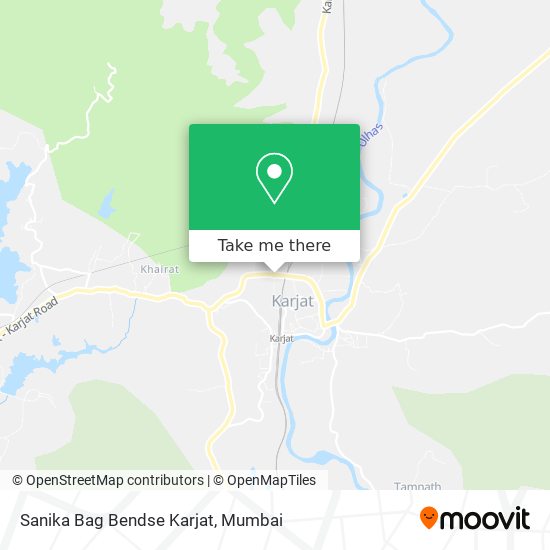 Sanika Bag Bendse Karjat map