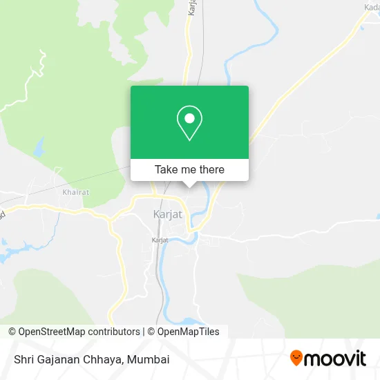 Shri Gajanan Chhaya map