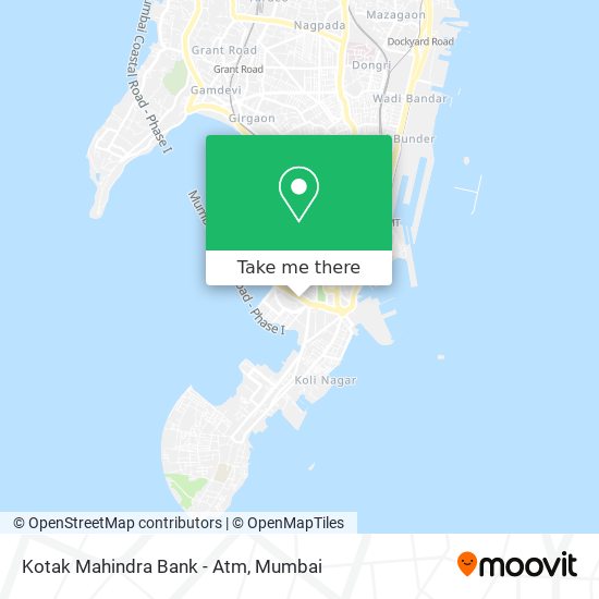 Kotak Mahindra Bank - Atm map