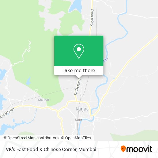 VK's Fast Food & Chinese Corner map