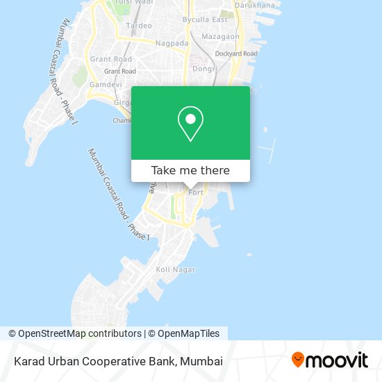 Karad Urban Cooperative Bank map