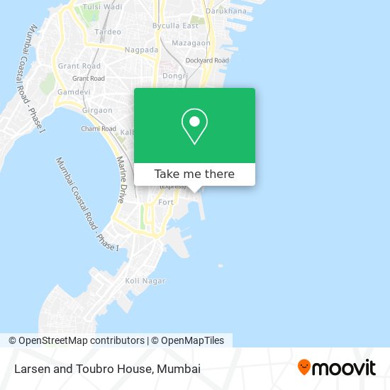 Larsen and Toubro House map