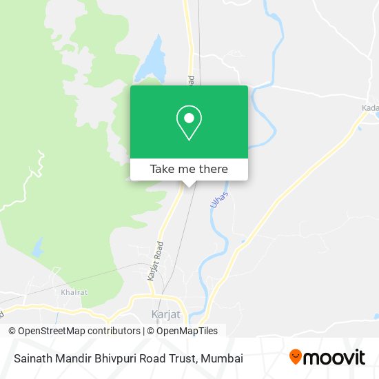 Sainath Mandir Bhivpuri Road Trust map