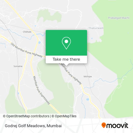 Godrej Golf Meadows map