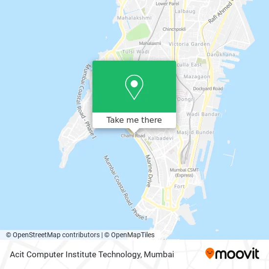 Acit Computer Institute Technology map
