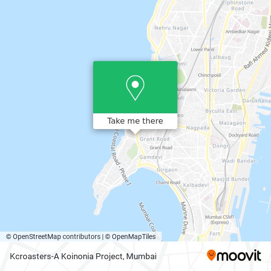 Kcroasters-A Koinonia Project map