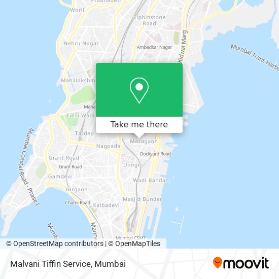 Malvani Tiffin Service map