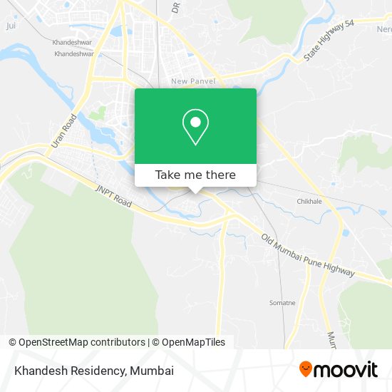 Khandesh Residency map