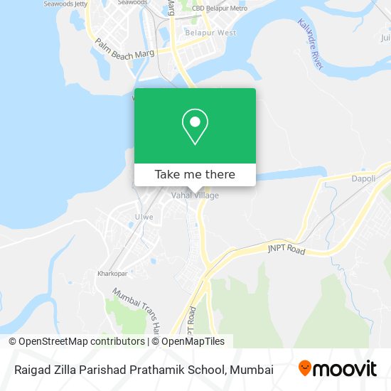 Raigad Zilla Parishad Prathamik School map