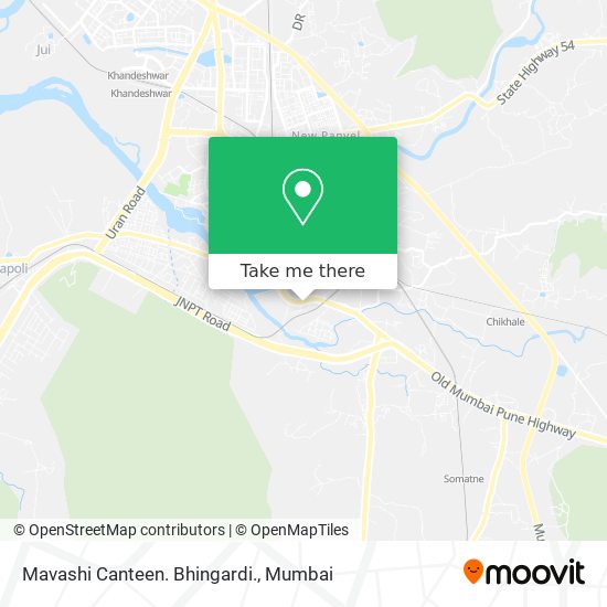 Mavashi Canteen. Bhingardi. map