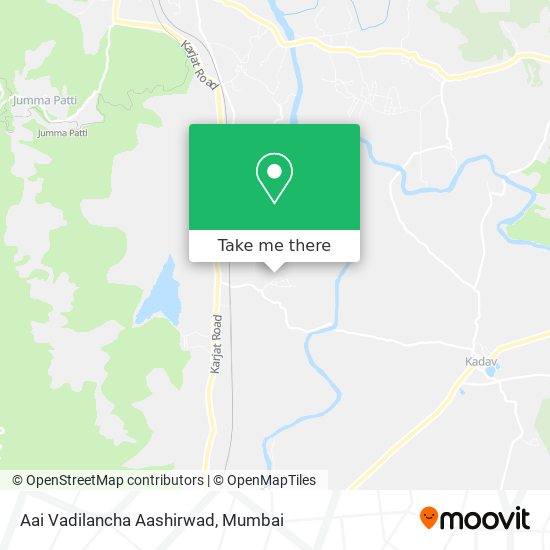 Aai Vadilancha Aashirwad map