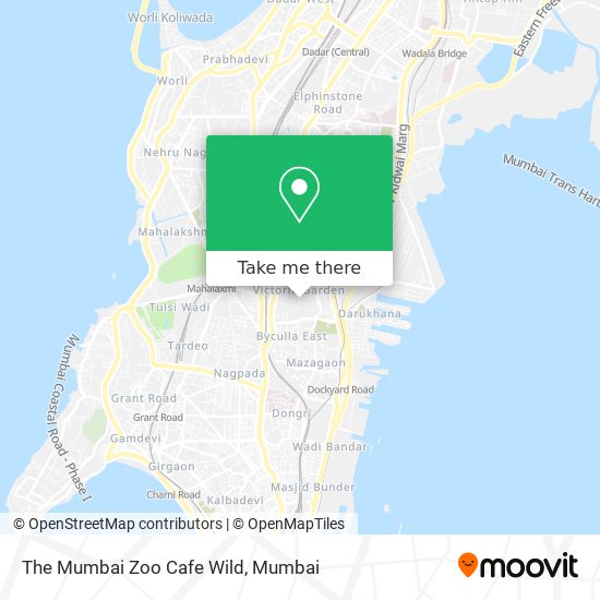 The Mumbai Zoo Cafe Wild map