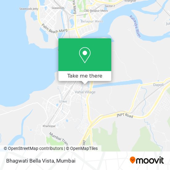 Bhagwati Bella Vista map