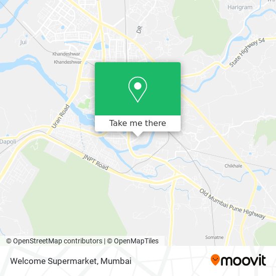 Welcome Supermarket map