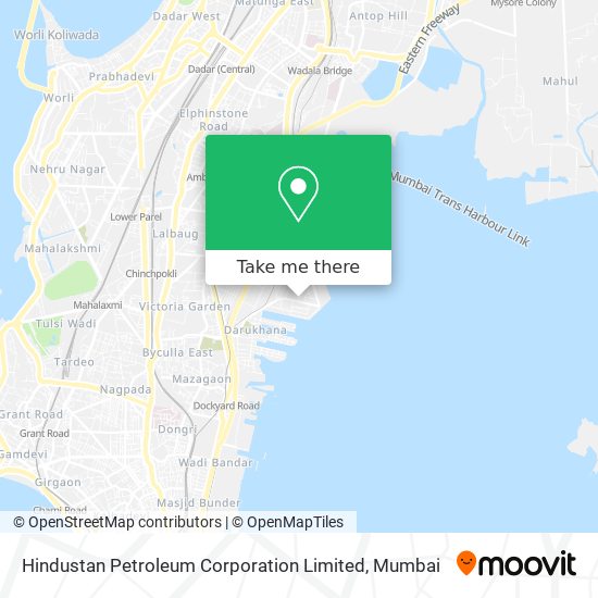 Hindustan Petroleum Corporation Limited map