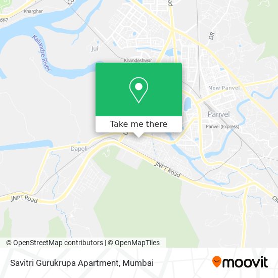 Savitri Gurukrupa Apartment map