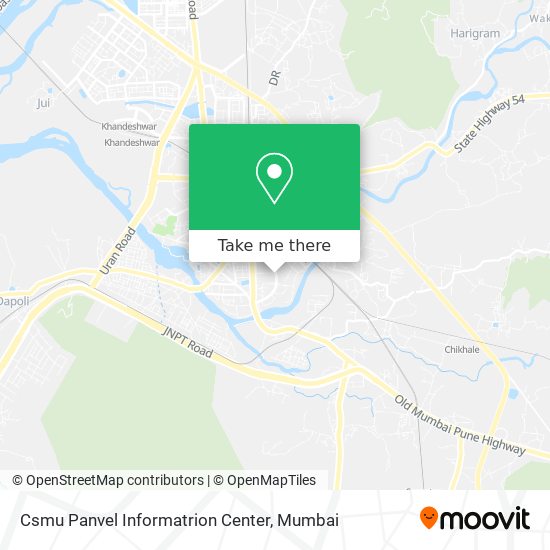 Csmu Panvel Informatrion Center map