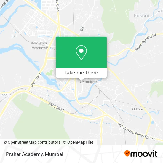 Prahar Academy map