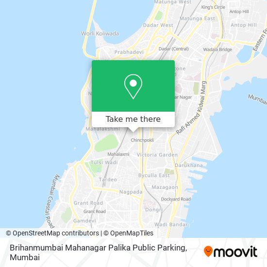 Brihanmumbai Mahanagar Palika Public Parking map