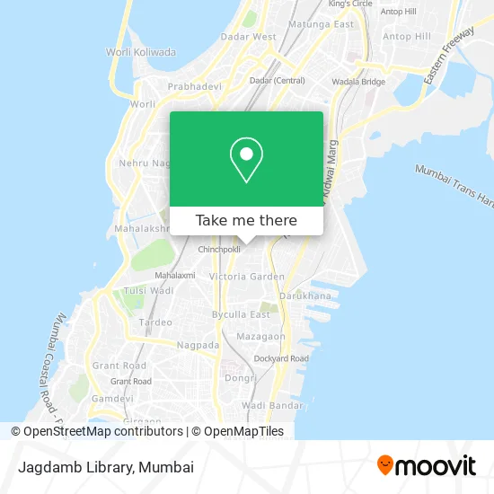 Jagdamb Library map