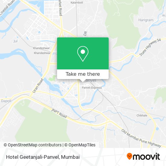 Hotel Geetanjali-Panvel map