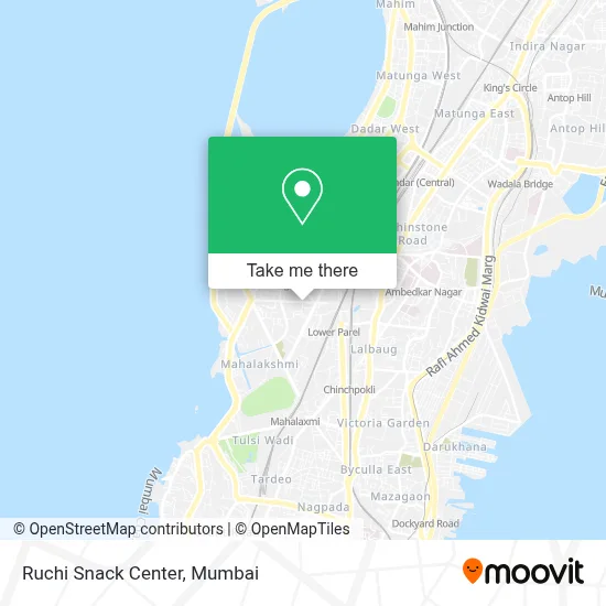 Ruchi Snack Center map