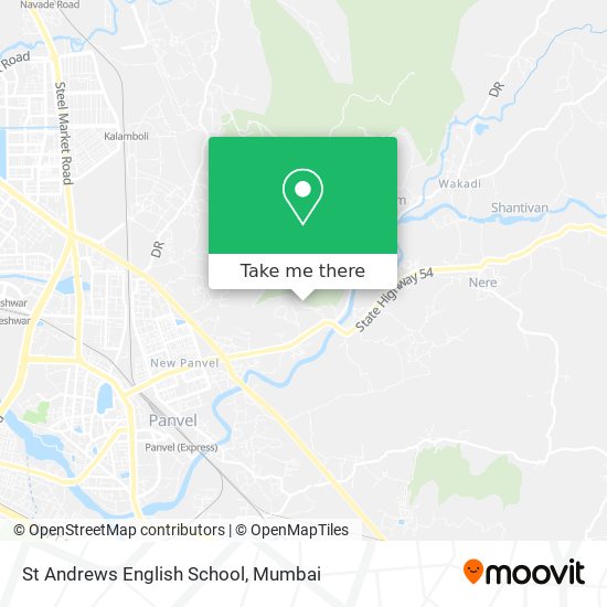 St Andrews English School map