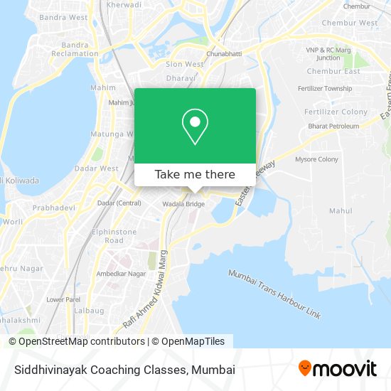 Siddhivinayak Coaching Classes map