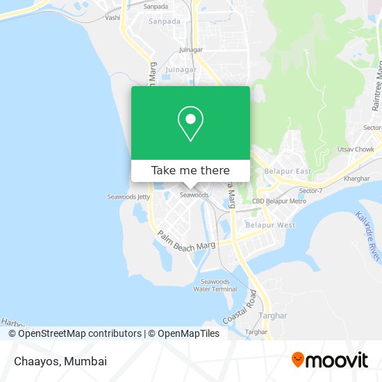 Chaayos map