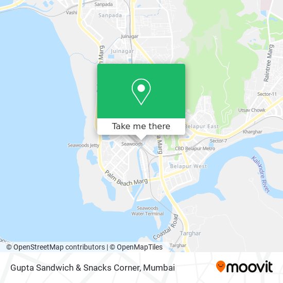 Gupta Sandwich & Snacks Corner map