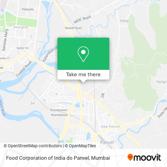 Food Corporation of India do Panvel map