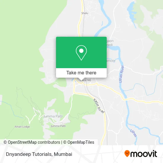 Dnyandeep Tutorials map