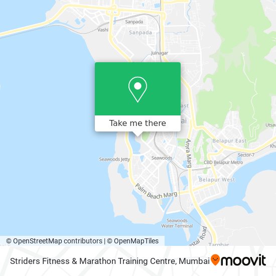 Striders Fitness & Marathon Training Centre map