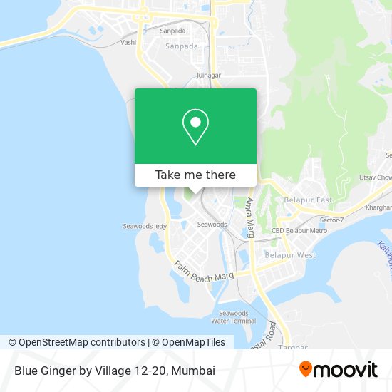 Blue Ginger by Village 12-20 map