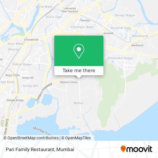 Pari Family Restaurant map