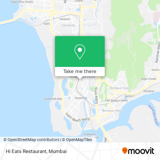 Hi Eats Restaurant map