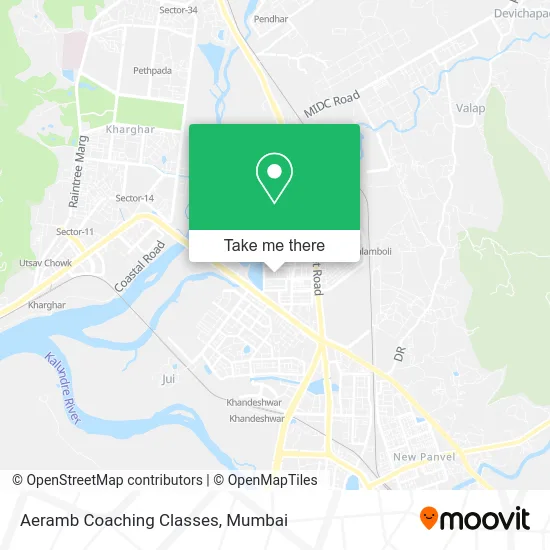 Aeramb Coaching Classes map