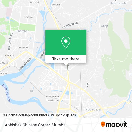 Abhishek Chinese Corner map