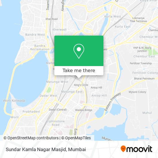 Sundar Kamla Nagar Masjid map