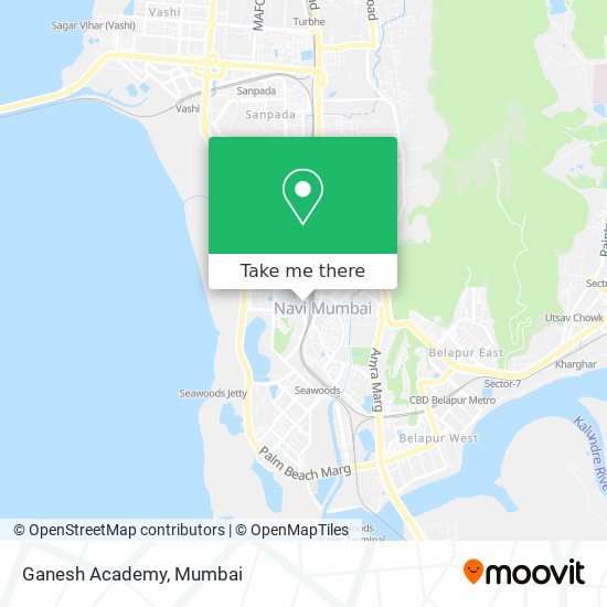 Ganesh Academy map