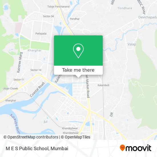 M E S Public School map