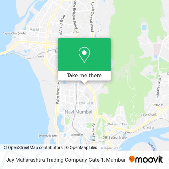 Jay Maharashtra Trading Company-Gate 1 map