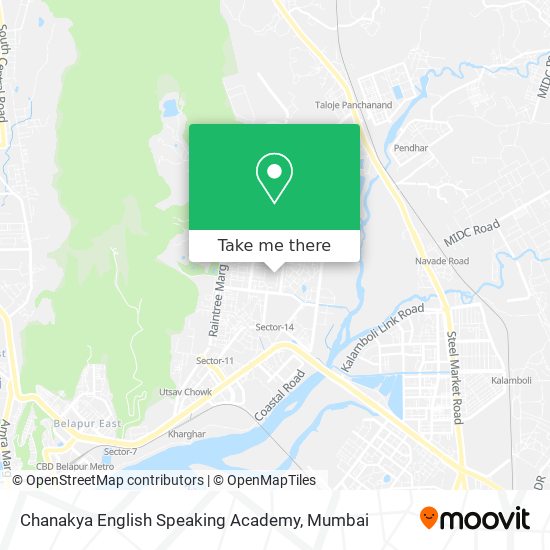 Chanakya English Speaking Academy map