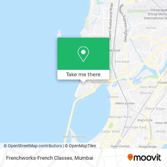 Frenchworks-French Classes map